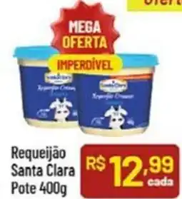 Supermercados Goes Requeijão Santa Clara Pote oferta
