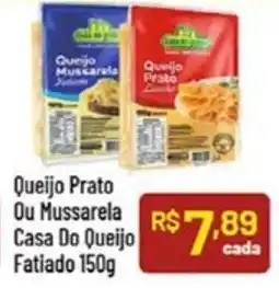 Supermercados Goes Queijo Prato Ou Mussarela Casa Do Queijo Fatiado oferta