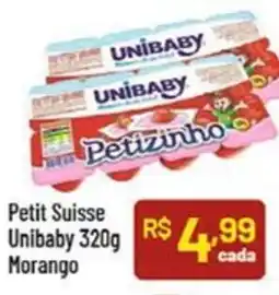 Supermercados Goes Petit Suisse Unibaby Morango oferta