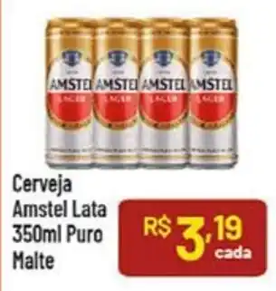 Supermercados Goes Cerveja Amstel Lata Piro Malte oferta