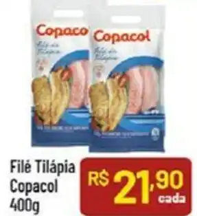 Supermercados Goes Filé Tilápia Copacol oferta
