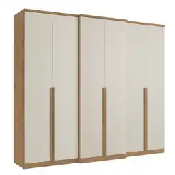 Benoit Guarda Roupa / Roupeiro THB 5784 Valencia 6 Portas 4 Gavetas 230x261x53cm oferta