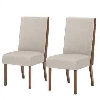 Benoit Conjunto 2 Cadeiras Estofadas Henn S33-535 Anne 97x47x64cm oferta