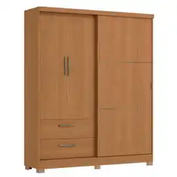Benoit Guarda Roupa / Roupeiro Kappesberg C533-CN 3 Portas 2 Gavetas 218x180x50cm oferta