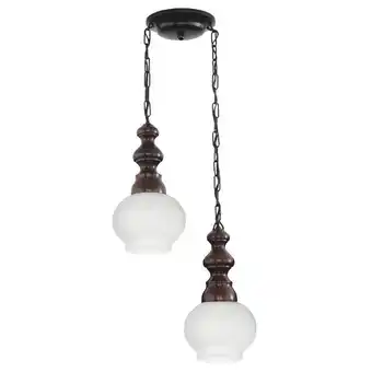 Benoit Pendente Para 2 Lâmpadas Rústico Luminárias Müller 552E oferta