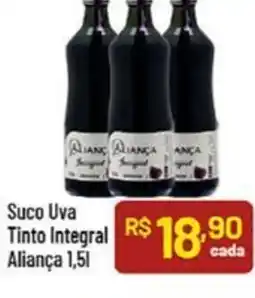 Supermercados Goes Suco Uva Tinto Integral Aliança oferta