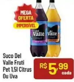 Supermercados Goes Suco Del Valle Fruti Pet Citrus Ou Uva oferta