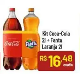 Supermercados Goes Kit Coca-Cola + Fanta Laranja oferta