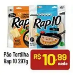 Supermercados Goes Pão Tortilha Rap 10 oferta