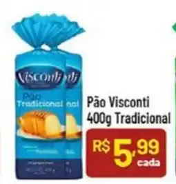 Supermercados Goes Pão Visconti Tradicional oferta