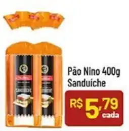 Supermercados Goes Pão Nino Sanduíche oferta