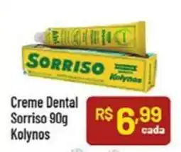 Supermercados Goes Creme Dental Sorriso Kolynos oferta