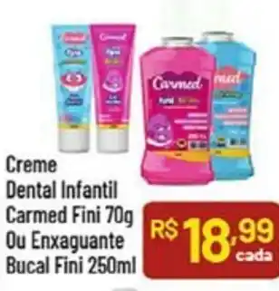 Supermercados Goes Creme Dental Infantil oferta
