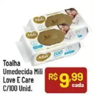 Supermercados Goes Toalha Umedecida Mili Love E Care oferta