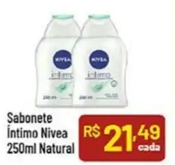 Supermercados Goes Sabonete Intimo Nivea Natural oferta
