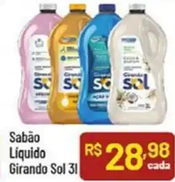 Supermercados Goes Sabão Líquido Girando Sol oferta