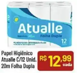 Supermercados Goes Papel Higiênico Atualle C/12 Unid. 20m Folha Dupla oferta