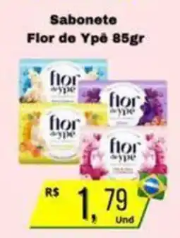 Supermercados Pague Menos Sabonete Flor de Ypė oferta