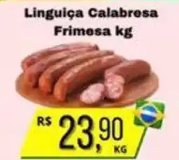 Supermercados Pague Menos Linguiça Calabresa Frimesa oferta
