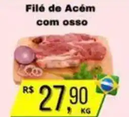 Supermercados Pague Menos Filé de Acém com osso oferta