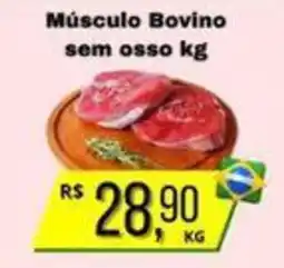 Supermercados Pague Menos Músculo Bovino sem osso oferta
