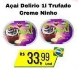 Supermercados Pague Menos Açai Açai Delirio 11 Trufado Creme Ninho Trufado Creme Ninho oferta