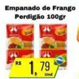 Supermercados Pague Menos Empanado de Frango Perdigão oferta