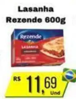 Supermercados Pague Menos Lasanha Rezende oferta