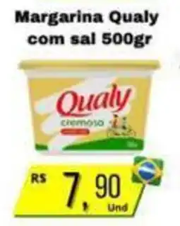 Supermercados Pague Menos Margarina Qualy com sal oferta