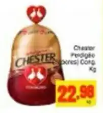 Barbosa Supermercados Chester Perdigao 1kg sabores oferta