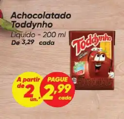 Dia Achocolatado Toddynho Liquido oferta