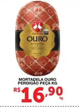 Roldão Mortadela ouro perdigão peça oferta