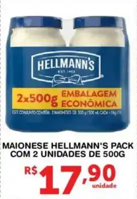 Roldão Maionese hellmann's pack oferta