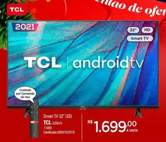 Smart TV 32" LED TCL