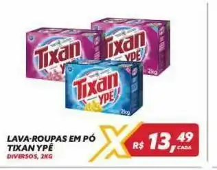 Lava;roupas em pó tixan ypê