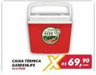 Caixa termica gardenlife