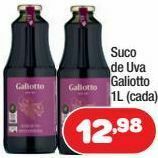 Costazul Supermercados Suco de uva galiotto 1l oferta