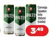 Costazul Supermercados Cerveja spaten lata 350ml oferta