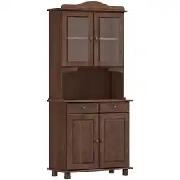 Benoit Cristaleira Finestra Rubi 8926 Madeira Maciça 4 Portas oferta