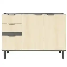 Benoit Balcão Pia Canção 5222 Pamplona 2 Portas 3 Gavetas Sem Tampo 85,5x120x50,3cm oferta