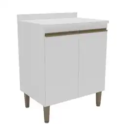 Benoit Balcão Mademovel 2408 Margarida Com Tampo 2 Portas 93x70x50,5cm oferta