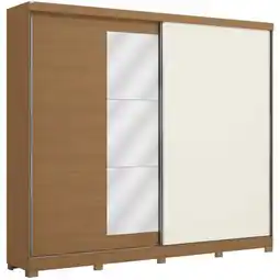 Benoit Guarda Roupa / Roupeiro Kappesberg CB01T583 2 Portas Deslizantes Reversíveis com Espelho oferta