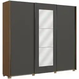 Benoit Guarda Roupa / Roupeiro Kappesberg CB01T582 3 Portas Deslizantes 4 Gavetas MDP oferta