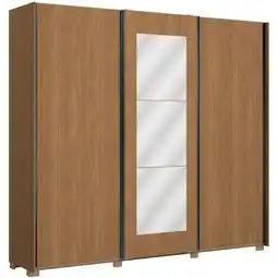 Benoit Guarda Roupa / Roupeiro Kappesberg CB01T582 3 Portas Deslizantes 4 Gavetas MDP oferta