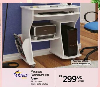 Zenir Mesa para Computador 160 Artely oferta