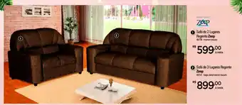 Sofa de 2 Luagres Regente Zeep