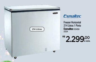 Zenir Freezer Horizontal 214 litros 1 Porta Esmaltec oferta