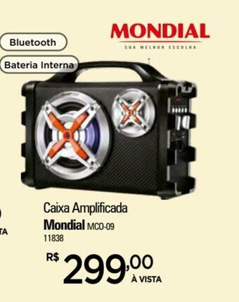 Caixa Amplificada Mondial