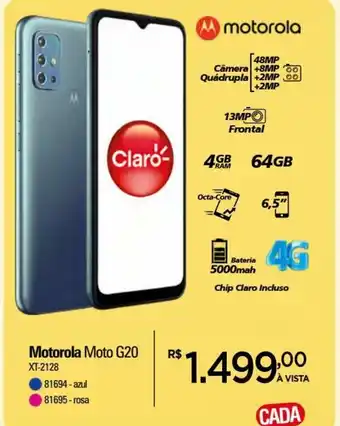 Zenir Motorola Moto G20 oferta
