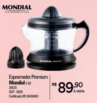 Zenir Espremedor Premium Mondial oferta